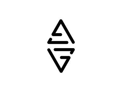 AG typography logo typogaphy