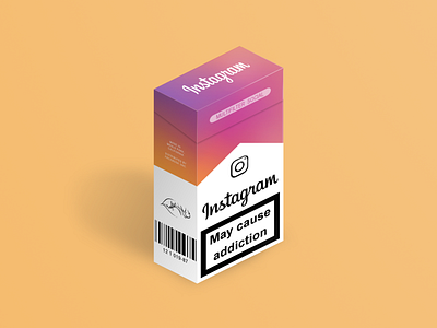 May cause addiction! cigarette cigarettes gimp gradient instagram isometric