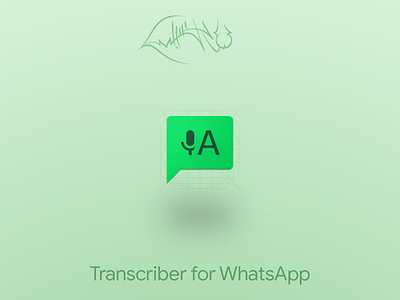 Transcriber For WhatsApp Icon