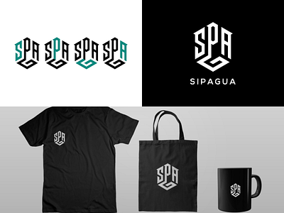 Sipagua branding graphic design logo