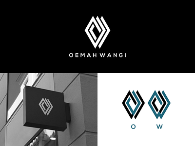 Oemah wangi branding graphic design logo