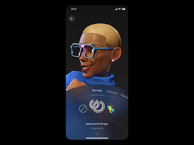 Build & Enhance Your Identity With The Right Accessories. 3d animation app avatars branding crypto design graphic design marketplace motion graphics nfts ux web 3.0