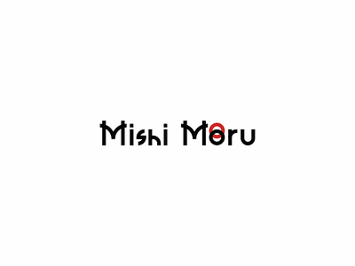 Mishi Moru branding graphic icon identity illustration japan japanese logo restaurant sun typo typography