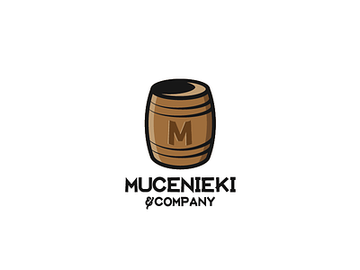 Mucenieki & Company barrel branding family graphic icon identity illustration logo typo typography