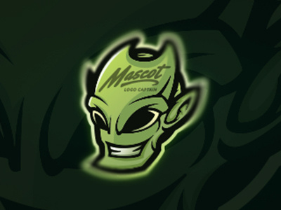 Wicked Alien Mascot Logo alien clan design esports gaming invader logo mascot outer space team wicked