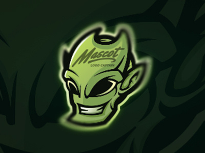 Wicked Alien Mascot Logo