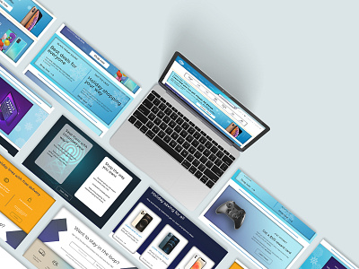 AT&T Website Template redesign 3d branding design graphic design ui ux
