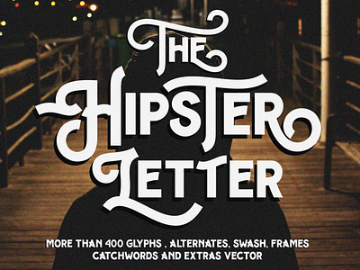 Hipster Letter Font