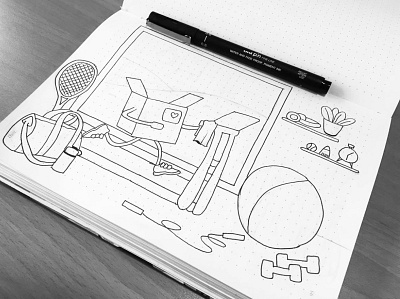 Apple Health 3d artist character design designer draw graphic design ill illustration logo modeler motion graphics paint sketch sketcher ui