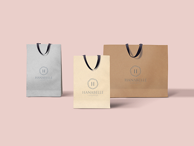 Hanabelle Luxuries Logo dribbble logo design fashion logo logo luxury logo simple logo