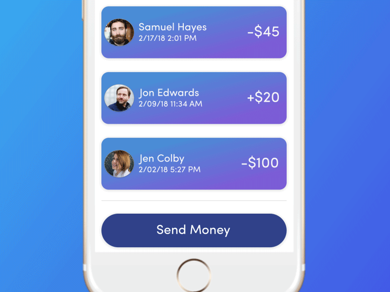 Speedy Mobile Payment App Concept aep app design fast mobile pay payment ui ux
