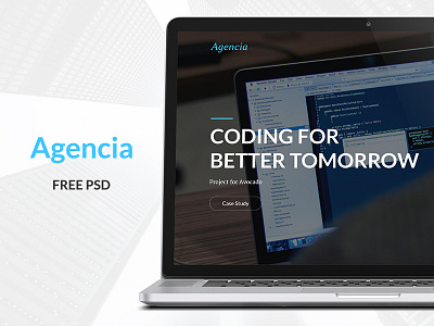 Agencia - FREE One Page PSD 