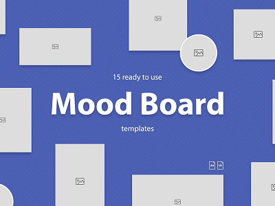 Mood Board branding branding template inspiration mood board moodboard scrapbook template
