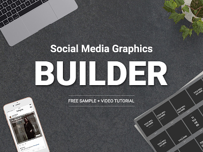 Social Media Graphics Builder - Free Sample banner banner design design facebook instagram marketing pinterest social media twitter