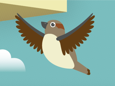 Sparrow adobe adobe illustrator illustration photoshop put a bird on it sparrow