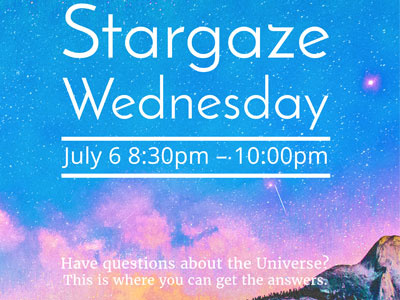 Stargaze Flyer event poster