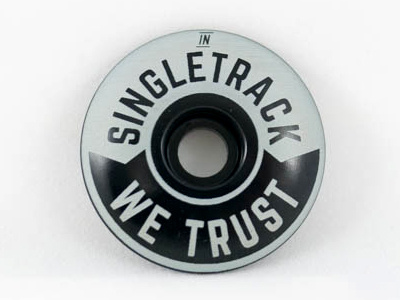 In Single Track We Trust votesingletrack typography singletrack ride headset bike