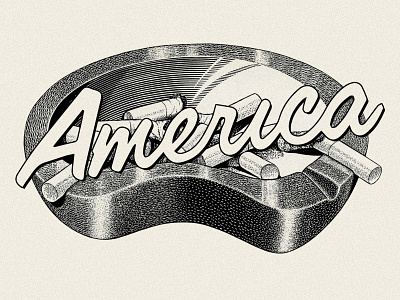 AMERICA apparel branding clothing collage design identity illustration logo streetwear typography