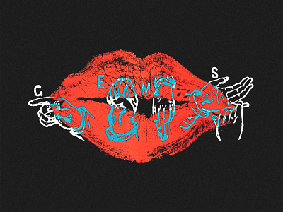 Read My Lips apparel branding collage design digital identity illustration logo streetwear typography