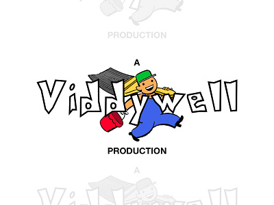 VIDDYWELL PRODUCTIONS. apparel branding cartoon design digital identity illustration james lano logo orlando painting streetwear vector