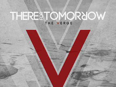 The Verge album art art bands branding design identity logo music photography there for tomorrow