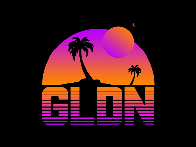 Florida Shit. apparel clothing design florida golden eagle co gradient palm trees skateboarding streetwear