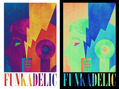 Funkadelic. apparel design illustration retro scans streetwear tees vintage