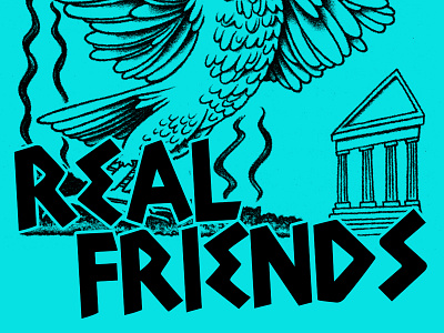 Real Friends. apparel design merch punk punk rock streetwear tees tshirt