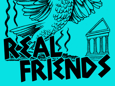 Real Friends. apparel design merch punk punk rock streetwear tees tshirt