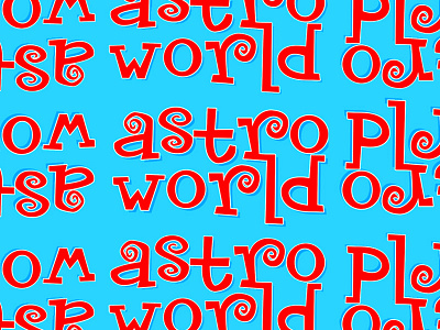 ASTROWORLD astroworld hip hop houston identity logo rap travis scott