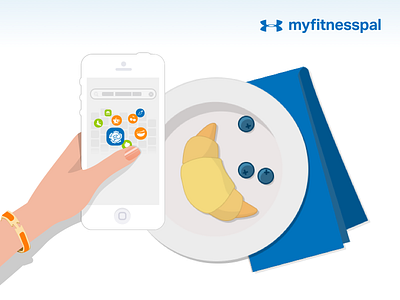 Breakfast of Champions fitness food gif health illustrations ios meals recipes search shadows ui ux