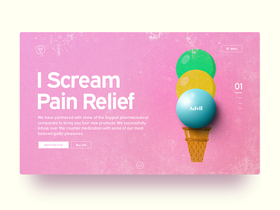 Pain Relief Landing Page