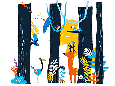 Forest by J.River on Dribbble