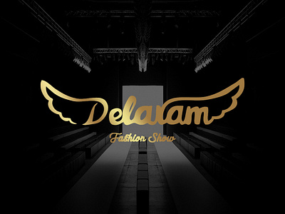 logo design for delaram maison