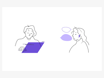 Personas illustration persona sketch app ux design