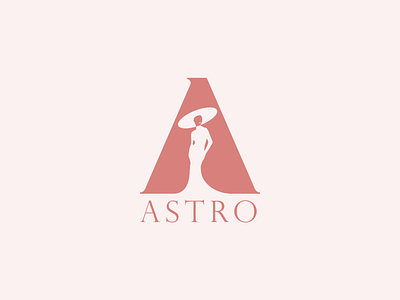 Astro fashion design logo