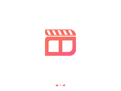 HAFT Monogram | هفت 7 brand branding cinema clapperboard gradient logo monogram monogram logo movie mrjelveh persian persian monogram typogaphy