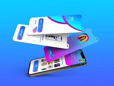 Company Related Mobile App UI Design