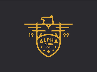 Alpha Cltng Co. brand clothing distro rebranding