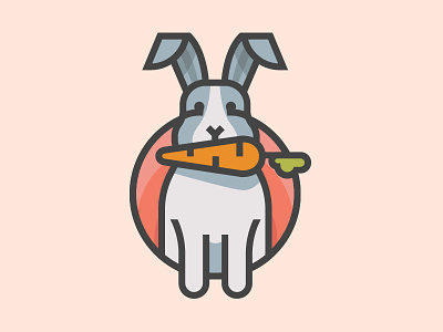 Bunny bunny carrot patch rabbit