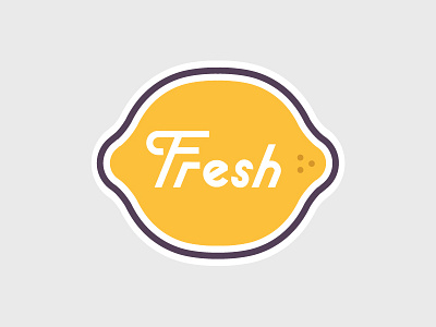 Fresh fresh lemon logo