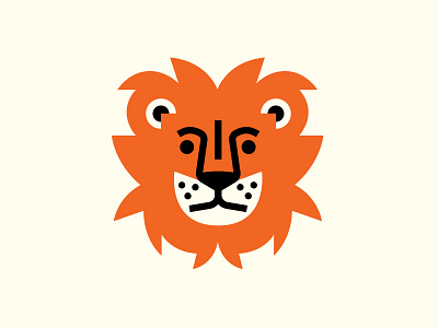 Cat animal badge cat design lion lion head logo patch