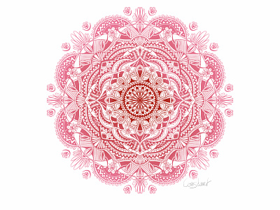 Flower Mandala design graphic design illustration mandala meditation mindfulness yoga