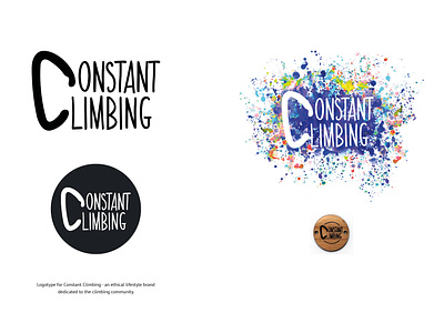 Constant Climbing Brand Identity branding design graphic design logo