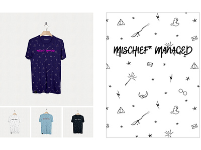 Mischief Managed t-shirt design