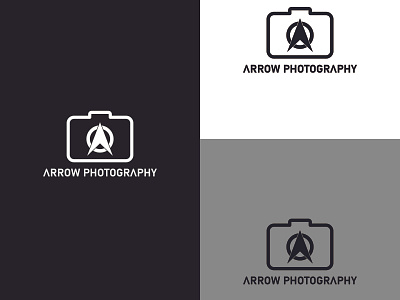arrow photography logo app arrow branding business camera design graphic design icon illustration industry logo object photo symbol typography ui ux vector