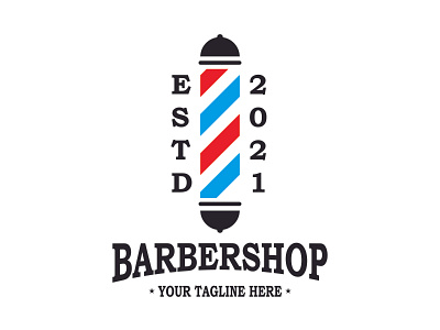 barber logo app barber branding business design graphic design haircut icon illustration logo sign symbol typography ui ux vector vintage
