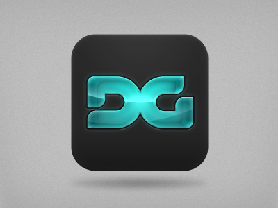 DG Icon app gloss icon iphone shine