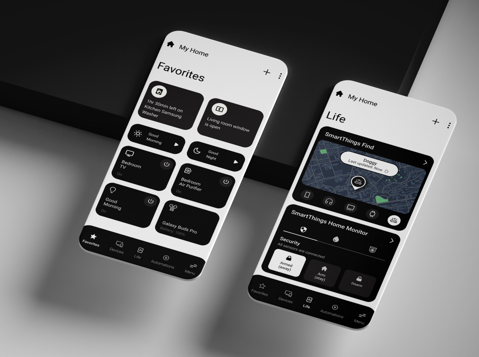 Smart Home App by Saier Irfan on Dribbble