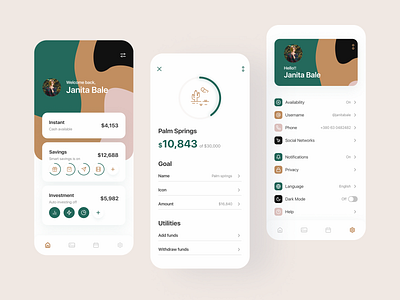 Finance Manager App UI Design